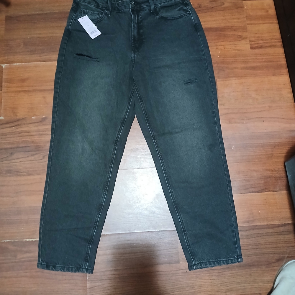 Eddie Bauer Men's Dark Gray Relaxed Jeans